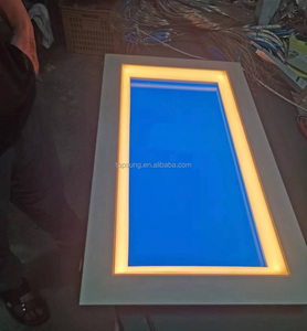 Panneau de ciel artificiel à effet soleil, éclairage de <span class=keywords><strong>plafond</strong></span> virtuel bleu, Skypanel, lumière vidéo - Meilleures ventes - Product Image 2