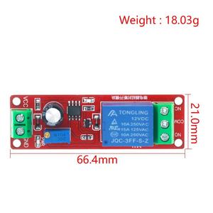 Hot <span class=keywords><strong>NE555</strong></span> dk555 hẹn giờ chuyển đổi có thể điều chỉnh ngắt kết nối mô-đun Thời gian trễ Relay Module DC 12V chậm trễ tiếp sức lá chắn 0 ~ 10S - Product Image 5