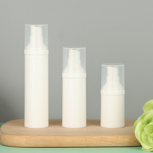 PP vide bouteille sans air maquillage pompe distributeur voyage taille bouteille pour soins personnels distribution cosmétiques crèmes 30ML 1Oz - Product Image 1