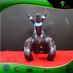 Надувной игрушечный костюм из ПВХ в виде животного, надувной костюм из знаменитого мультяшного фильма «тыкать Мон»