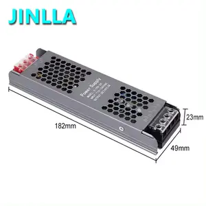 Alimentazione elettrica JINLLA IP40 sottile e sottile singola uscita LED driver a tensione costante alimentazione elettrica con 24 mesi