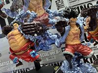 Figura Coleccionable de PVC de Monkey D. Luffy, Licenciada por Banpresto, Decoración de Escritorio, Regalo para Entusiastas del Anime