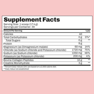 Mélange de poudre 3 en 1 Ingrédient propre Électrolyte Keto Friendly avec collagène <span class=keywords><strong>et</strong></span> créatine Energy Mix Powder - Product Image 2