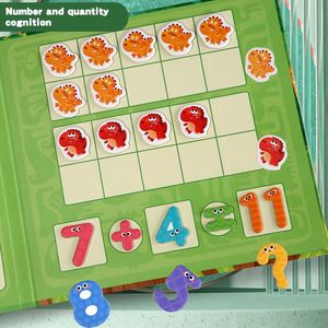 Jeu de puzzle numérique CE CPC EN71 pour la maternelle, jouets de comptage manipulables, jeux mathématiques pour enfants - Product Image 2