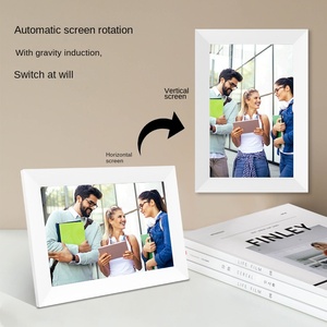 Khung ảnh kỹ thuật số 10.1 inch 32G Bộ nhớ lớn wifi màn hình cảm ứng đám mây upload-Play MP4 Video MP3 âm thanh điện thoại di động hình ảnh - Product Image 4