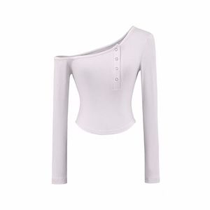 Blusas de Alta Calidad para Mujer, Casuales, de Manga Larga, Cuello Redondo, Corte Ajustado y Corto - Product Image 3