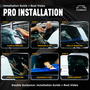 Película Transparente para Ventanas <span class=keywords><strong>de</strong></span> Auto, Visión Clara, Protección UV, Control <span class=keywords><strong>de</strong></span> Calor - Product Image 6