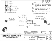 Knowles GQ-30783-000 récepteur à armature équilibrée en fréquence à gamme complète pilote de moniteur intra-auriculaire LEM