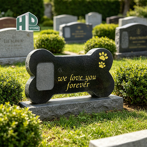 Wholesale Cemetery <strong>Memorials</strong> Modern Natural <strong>Stone</strong> Pet Headstone for Outdoor Pet Cemetery <strong>Memorials</strong> - Product Image 1