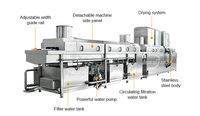 Machine de lavage industrielle haute pression pour bacs à litière, cages avicoles et plateaux de cuisson en fer, vente en gros usine