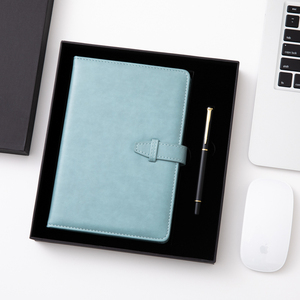 Debossed tutkal halkaları Notebook Binder notebooklar kalem hediye en trend ürün için nokta ızgaraları ve A5size ile Set 2025 - Product Image 1