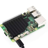 Disipador de Calor de Aluminio para Raspberry Pi 5 (Modelo Pi5-Active-Cooler-C) con Almohadillas Térmicas y Pines de Empuje con Resorte