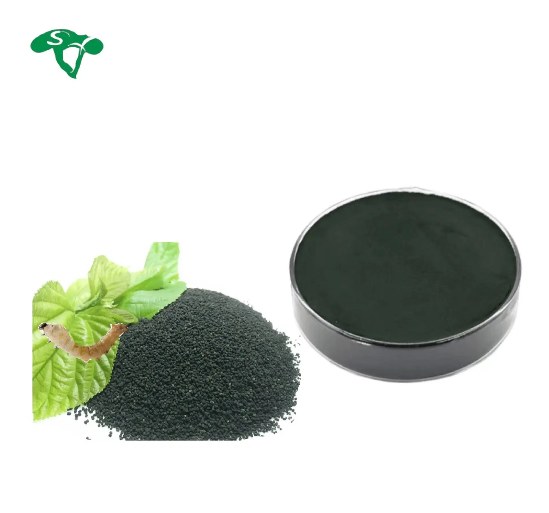 Mulberry High Quality Natural Chlorophyll Ketone Sodium Salt Mulberry Leaf Extract Sodium Copper