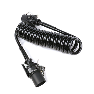 ยุโรป SPIRAL COIL <span class=keywords><strong>CABLE</strong></span> 15 PIN ขายส่งสาย ADR รถบรรทุกพ่วงสายไฟสายเคเบิล - Product Image 4