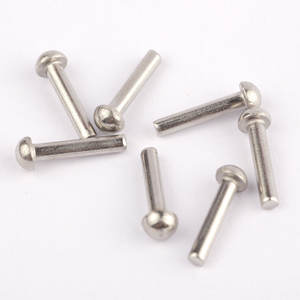 DIN 660 DIN 124 <span class=keywords><strong>Rivet</strong></span> en acier massif à tête ronde en <span class=keywords><strong>fer</strong></span> standard - Product Image 1