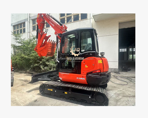 Vente directe d'usine pour mini-excavatrice d'occasion KX165-5 modèle 2019, hydraulique KYB, moteur 6500 kg, livraison mondiale - Product Image 6