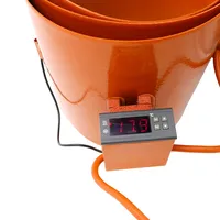Anpassbarer 110V 220V Elektrischer Ölfass-Silikonheizgürtel Silikon-Gummi-Heizung Öl-Gas-Tank Metallfass-Heizpad