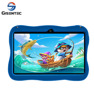 Tablette éducative pour enfants 7 pouces à bas prix, Android 15, 4+64 Go, Wi-Fi, avec étui de protection anti-chute pour jouets d'enfants - Product Image 1