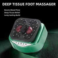 Masseur électrique vibrant pour les pieds en ABS, haute fréquence, pour la circulation sanguine, avec fonction de minuterie – Nouveauté promotionnelle
