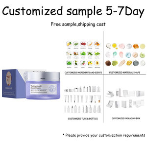 Crème raffermissante et blanchissante pour le cou <span class=keywords><strong>CL</strong></span> pour femmes, anti-rides, hydratante en profondeur, nourrissante, à l'acide hyaluronique et au beurre de cacao, format voyage - Product Image 4