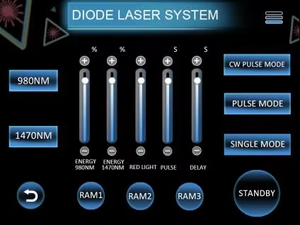 Mesin pelangsing serat wajah, 980nm 1470nm Endolaser kulit mengencangkan wajah mengangkat Endolaser lemak kanula <span class=keywords><strong>Laser</strong></span> dioda mesin pelangsing - Product Image 6