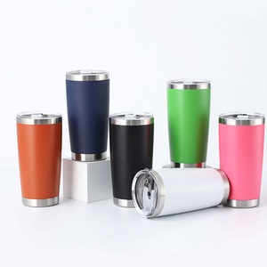 Taza de Viaje para Café de 20 oz con Tapa Hermética, Vaso Térmico de Acero Inoxidable para Exteriores con Tapa para Bebidas Frías o Calientes - Product Image 1