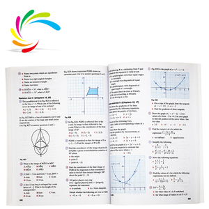 Impresión de Libros de Texto Educativos de Matemáticas en Inglés para África, Personalizados de Fábrica, a Todo Color, para Escuelas Secundarias - Product Image 5