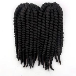 Extensiones de Cabello Pre-Atadas de Rastas Africanas Negras, Tejidas a Mano, Listas para Venta al por Mayor Transfronteriza, sin Trenzas ni Retorcidos - Product Image 4