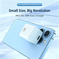 Cargador GaN de 20W, Mini Adaptador de Corriente USB C, Logotipo Personalizado OEM, 100% Inspeccionado, 13 Años de Experiencia Directa de Fábrica, Cargador de Pared USB C para Mercado Global