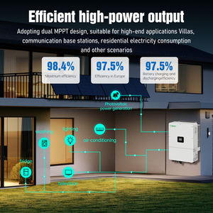 Colorante Inverter ibrido solare da 60kw rete ibrida collegata off <span class=keywords><strong>Grid</strong></span> fotovoltaico Inverter trifase deye ibrido solare Inverter - Product Image 3