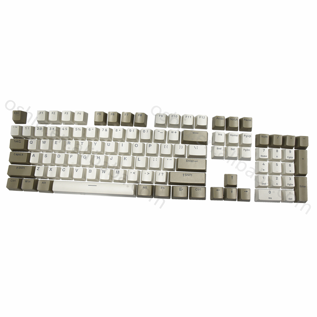 OSHID ABS Double Shot OEM Keycaps for Mechanical Keyboard Multi-color Custom Keycaps