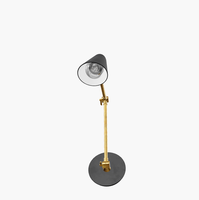 Aplique de pared con brazo oscilante para Interior de pasillo, accesorio de iluminación de pared Led moderno, lámpara de pared interior para Hotel y hogar con pantalla de latón