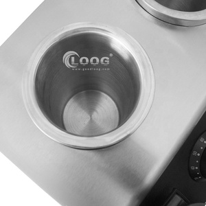 Réchauffeur de sauce électrique commercial 220V pour les restaurants Fournisseur de chauffe-biberon à presser en acier inoxydable facile à utiliser - Product Image 4
