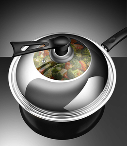 Vente directe d'usine, <span class=keywords><strong>couvercle</strong></span> <span class=keywords><strong>universel</strong></span> pour <span class=keywords><strong>casserole</strong></span> en acier inoxydable, <span class=keywords><strong>couvercle</strong></span> en verre pour wok - Product Image 6