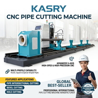 Máquina de Corte de Tubos CNC de 8 Ejes KASRY KR-XF8 con Motor Servo y Tecnología de Plasma para Corte de Tubos Cuadrados Grandes de Acero y Metal