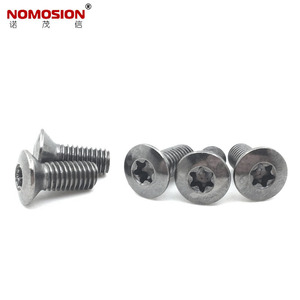 สกรูหัวจมแบบแบน NOMOSION M5 เกรด 10.9 เคลือบนิกเกิล สกรูเหล็กเมตริก - Product Image 3