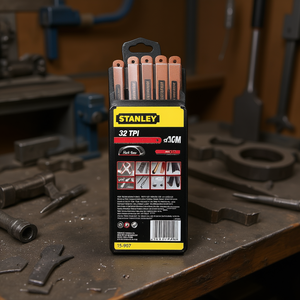 Lames de scie à métaux Stanley 32 TPI en acier rapide pour la découpe de métaux 15-907 - Product Image 3