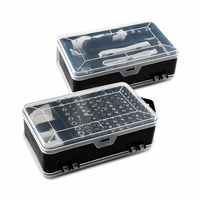 Kit d'outils de réparation professionnel magnétique 115-en-1 avec tournevis de précision pour iPhone, ordinateur portable, PC, montres, lunettes et appareils électroniques