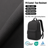 811 Double rayures horizontales 100% polyester pour produits d'extérieur et bagages, tente, auvent, sac à dos, PU, PVC, TPU