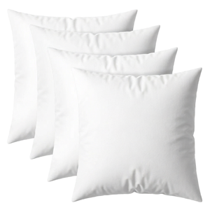 Blumtal Square Pillow Inserts <strong>60</strong> <strong>x</strong> <strong>60</strong> cm Pack of 4 OEKO-TEX Certified Polyester <strong>Cushion</strong> Fills Decorative Pillows - Product Image 1