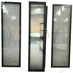 Porte vitrée de stockage isotherme à vue complète en verre trempé pour réfrigérateurs de présentation de boissons avec étanchéité parfaite et nettoyage facile - Product Image 5