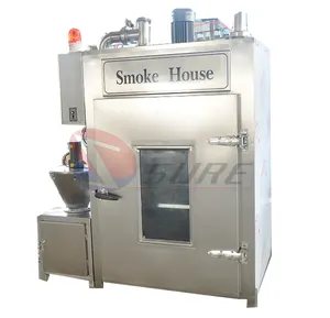 Fabrika yapımı domuz eti Smokehouse sosis sigara makinesi/Bacon füme fırın/sosis sigara fırın