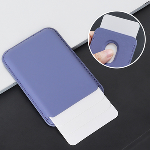 Pu Biểu Tượng Tùy Chỉnh Màu Nam Châm Từ Điện Thoại Ví ID Thẻ Tín Dụng Giữ Da Trường Hợp Chủ Mạnh Mẽ Cho <span class=keywords><strong>Iphone</strong></span> 14 15 16 Pro Max - Product Image 4