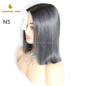 Produits chauds Cheveux humains colorés 2*6 fermeture à lacet Perruque Bob vietnamienne 100% Cheveux humains SDD Qualité Bob Perruque - Product Image 5