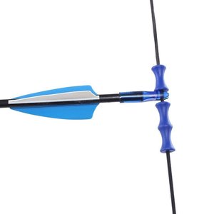 Silicone Finger Protectors For Archery Bowstring Shock Absorber Blue Black <b>Red</b> Unisex Outdoor Shooting Gear - Product Image 3