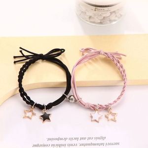 Pulseras de Diamantes Pequeñas con Diseño de Dibujos Animados Yuanchen para Unisex, Estilo Lindo, para Parejas, Bandas de Aleación y Goma con Imán, Regalo para Novio - Product Image 2