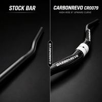 Guidon de trottinette électrique Carbonrevo réglable en hauteur pour la ville – Pièce de mise à niveau légère