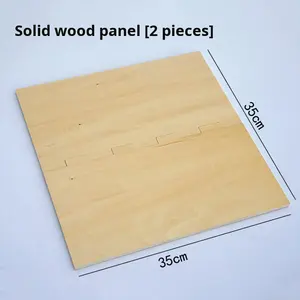 Base <span class=keywords><strong>de</strong></span> Madera Maciza para Tablero <span class=keywords><strong>de</strong></span> Presentación, Divisor <span class=keywords><strong>de</strong></span> Madera para Demostraciones <span class=keywords><strong>de</strong></span> Psicología, Accesorios para Sistemas <span class=keywords><strong>de</strong></span> Enseñanza - Product Image 2