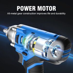 Hehui 20V sem escova 2700Rpm 150Nm Ferramentas elétricas Furadeira de impacto sem fio Li-Ion - Product Image 5