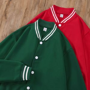 Usine en gros Baseball personnalisé tricoté jeunesse et adulte uniforme sweat-shirt imprimé Logo motif - Product Image 2